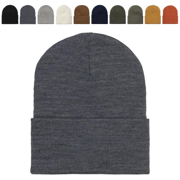 洗える ニットキャップ 帽子 ニット帽 ビーニー ワッチキャップ レディース メンズ フリーサイズ ...