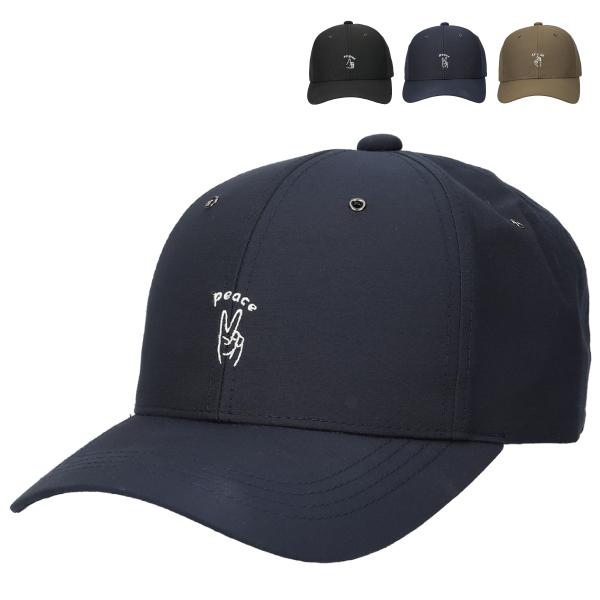 ハンドサイン 洗える 抗菌 消臭 ワンポイント 刺繍 キャップ 帽子 レディース メンズ フリーサイ...