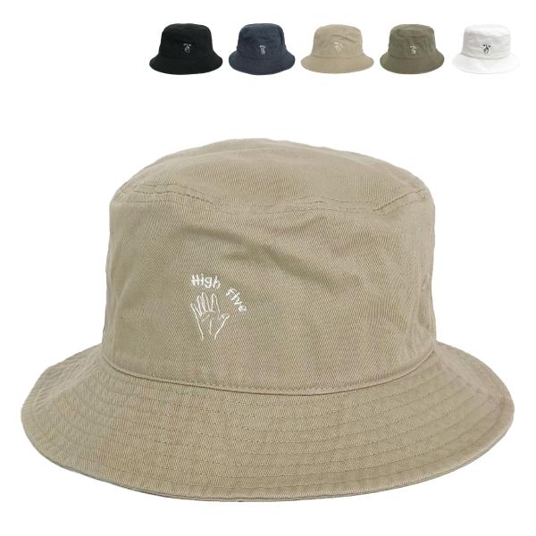 ベーシックエンチ Hand Sign Bucket Hat 帽子 ハンドサイン バケット ハット ロ...