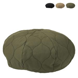 ベーシックエンチ Onion Quilting Beret 帽子 ベレー帽 洗える 消臭 抗菌 吸水速乾 キルティング オニオンキルト ミリタリー メンズ レディース フリーサイズ｜riverup