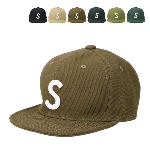 ベーシックエンチ Logo Short Cap 帽子 Sロゴ ショートつば アンパイア ショートブリ...