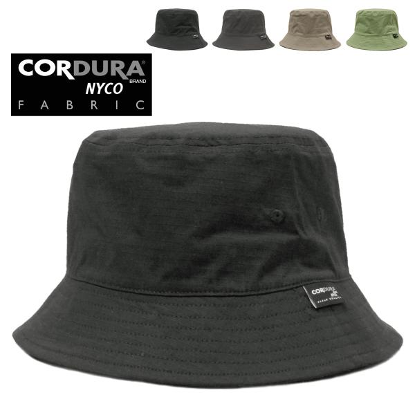 ベーシックエンチ Cordura NYCO Bucket Hat 帽子 ハット 綿 混紡 コーデュラ...