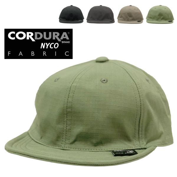 ベーシックエンチ Cordura NYCO Short Cap 帽子 キャップ 綿 混紡 コーデュラ...
