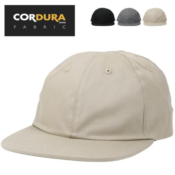 ベーシックエンチ Cordura Twill Stretch Cap 帽子 洗える 抗菌 消臭 コー...