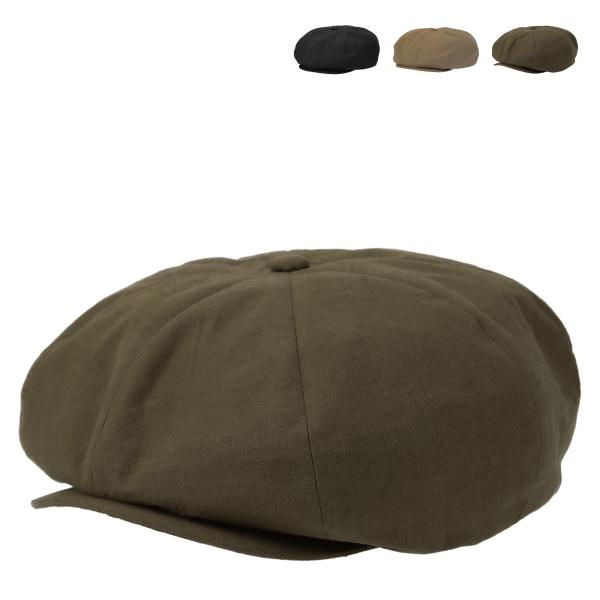 麻混 洗える 抗菌 消臭 ビンテージ キャス キャスケット 帽子 ブランド メンズ レディース フリ...