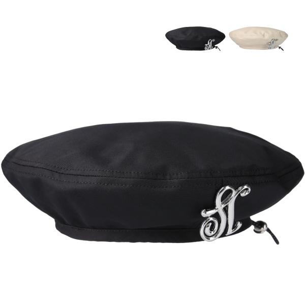 洗える ブローチ ベレー帽 レディース 帽子 綿 ミリタリー 春夏 オールシーズン レトロ マリン ...