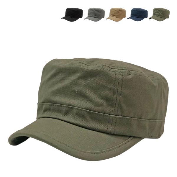 ベーシックエンチ Canvas Solid Work Cap 帽子 ワークキャップ キャンバス シン...