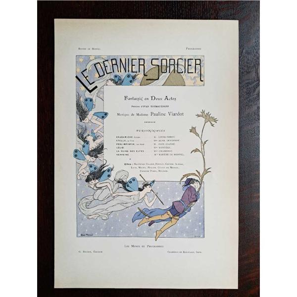 【Rivoli Antiques】ブーテ・ド・モンヴェル　≪Le Dernier Sorcier≫　...