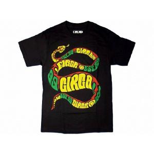 C1RCA サーカ ショートスリーブTシャツ SNAKE TRlP TEE /ブラック｜rize-outlet