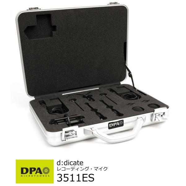 DPA　d:dicate　単一指向性コンパクトマイクロホン(4011ESｘ2)　ステレオキット　35...