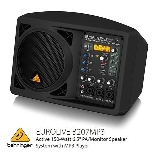 BEHRINGER/べリンガー　150W MP3プレイヤー内臓パワードフルレンジ・スピーカー　B20...