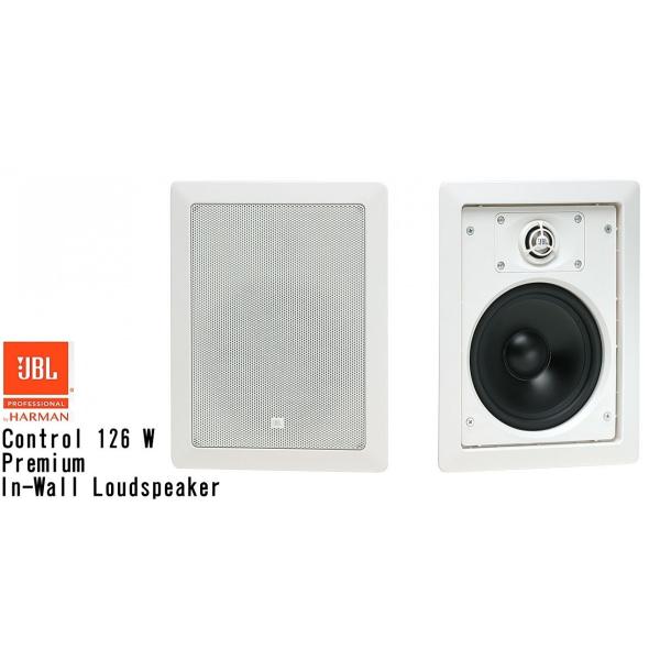 JBL　Control126WT　壁埋込用2Wayフルレンジスピーカー