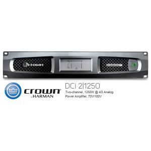 CROWN/クラウン （AMCRON）　DCi Series Analog 2チャンネルモデル設備用パワーアンプ　DCi 2|1250｜rizing