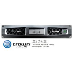 CROWN/クラウン （AMCRON）　DCi Series Analog 2チャンネルモデル設備用パワーアンプ　DCi 2|600｜rizing