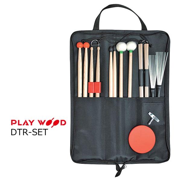 PLAYWOOD/プレイウッド　ドラムトレーニング マレット/スティック セット　DTR-SET