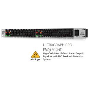 BEHRINGER/べリンガー　2ch 15バンドグラフィックイコライザー　FBQ1502HD UL...