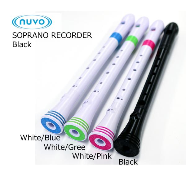 NUVO　リコーダー　Recorder Black　FGREBKJP