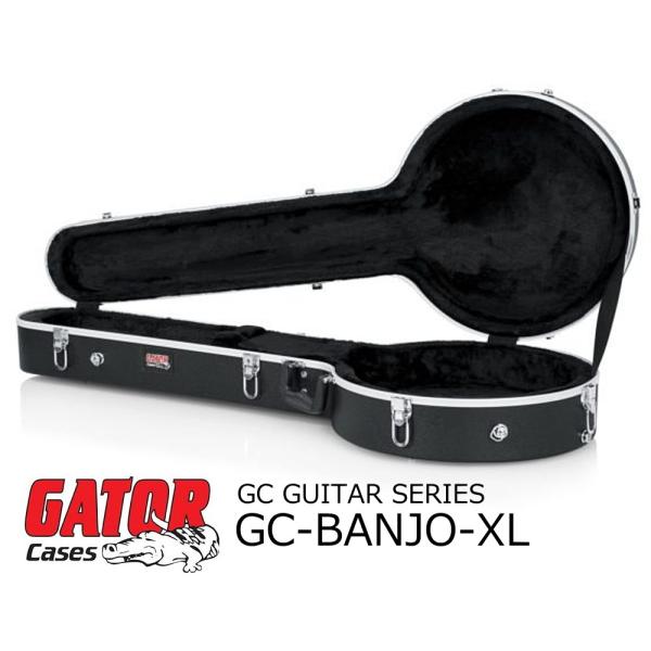 GATOR　バンジョー用ABS樹脂製ハードケース　GC-BANJO-XL