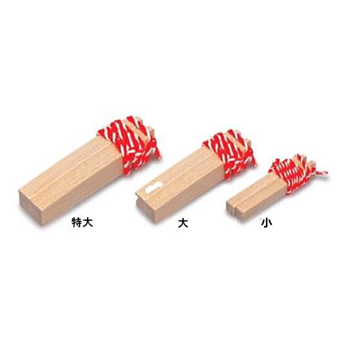 ゼンオン扱い　拍子木 紅白ひもつき　特大　HYO50M