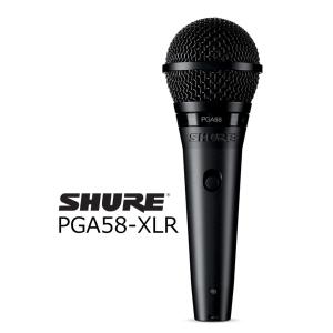 SHURE　ボーカル用ダイナミック・マイクロホン//XLR→XLRケーブル付属　PGA58-XLR｜rizing