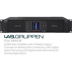 LAB.GRUPPEN(ラブグルッペン)　PLM+ Series 4chパワーアンプ　 バインディングポスト仕様　PLM20K44-BP