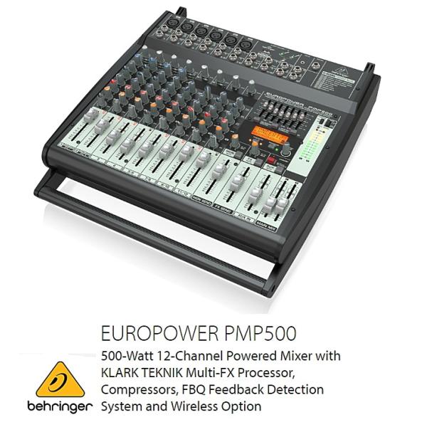 BEHRINGER べリンガー　PMP500 EUROPOWER　250W（4Ω）×2出力 16ch...