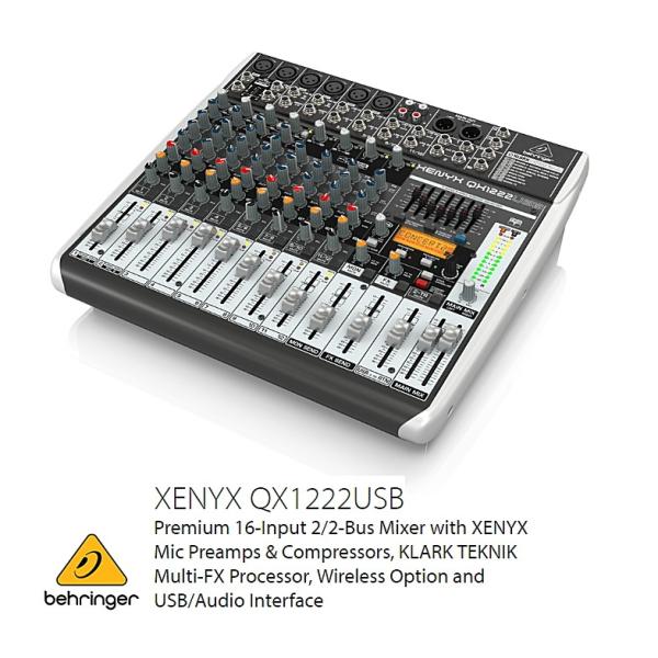 BEHRINGER べリンガー　QX1222USB XENYX　USBオーディオインターフェース搭載...