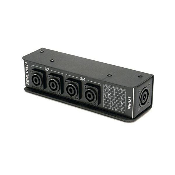 whirlwind　スピコン・ブレイクアウトボックス　1×NL8→4×NL4 バイアンプ接続 SBN...