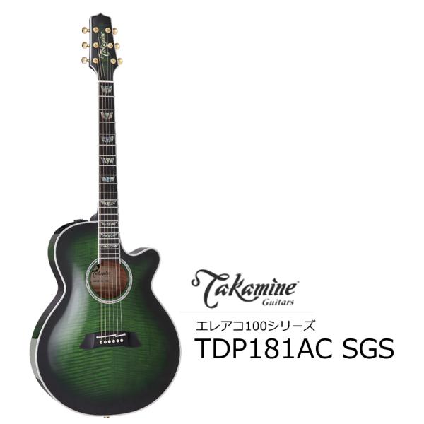 Takamine/タカミネ　TDP181AC-SGS　エレアコ100SERIES　