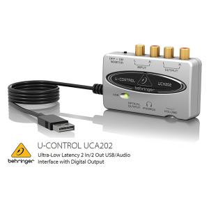 BEHRINGER/べリンガー　USBオーディオインターフェース　UCA202 U-CONTROL
