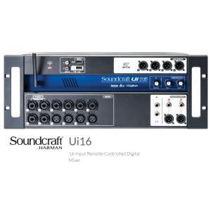 Soundcraft/サウンドクラフト　コンパクト リモートコントロール・デジタルミキサー　Ui16