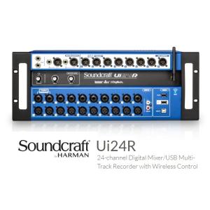 Soundcraft/サウンドクラフト　コンパクト リモートコントロール・デジタルミキサー　Ui24R｜rizing