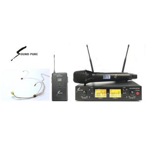 【送料無料】ピュアドレッサー2点セット　◆新商品 SOUNDPURE/サウンドピュア ワイヤレスマイクセット（ボーカル向け