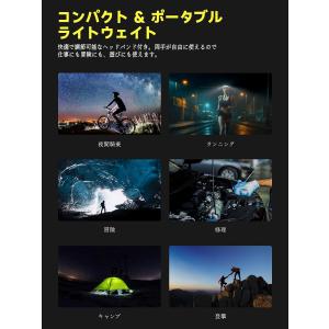Smiling Shark ヘッドライト 充電...の詳細画像4