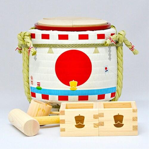 ミニ鏡開きセット 鏡割り 樽 新年会 歓迎会 パーティ イベント 祝 正月 「元旦」 新年 日出 初...