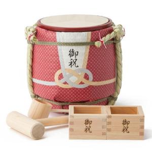 結婚式披露宴演出 ミニ鏡開きこも樽 輝き 福 : ワイハウス - 通販