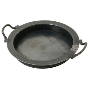 鉄鍋 木蓋付き 24cm 鉄なべ餃子 鍋 IH対応 送料無料 : うまか堂本舗
