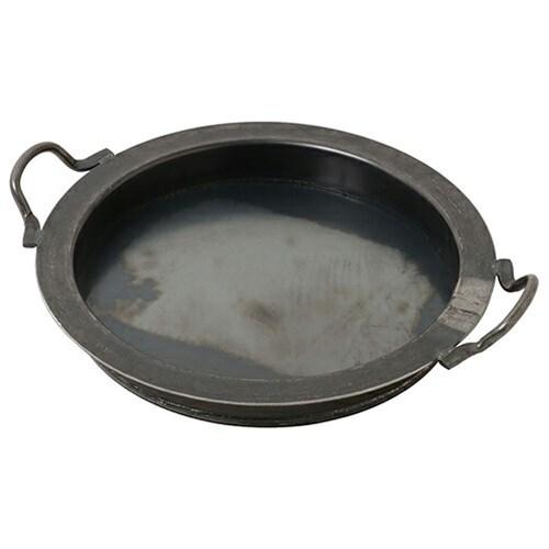 山田工業所 30cm 餃子鍋 鉄 IH 対応 鉄鍋 油付 やまだこうぎょうしょ 神奈川県 鉄製 鉄鍋...