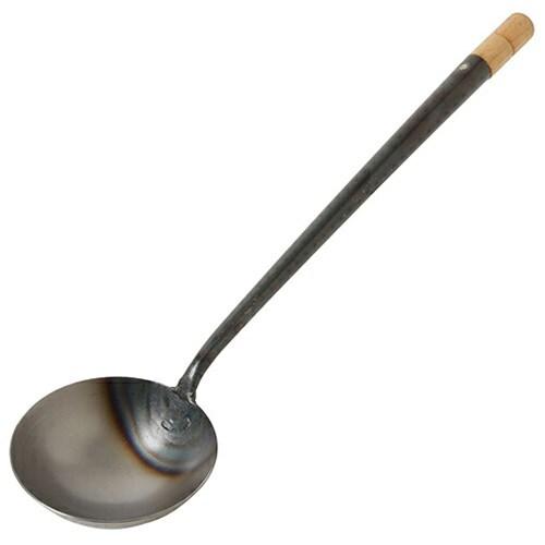 油付 鉄 お玉 山田工業所 やまだこうぎょうしょ 神奈川県 パイプ柄お玉 小 中華お玉 おたま 鉄製...