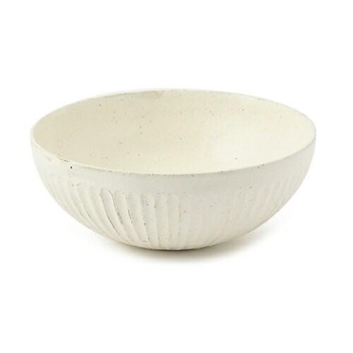 ボウル どんぶり 藤山窯 5.0寸ボウル 粉引 細縞 爆買