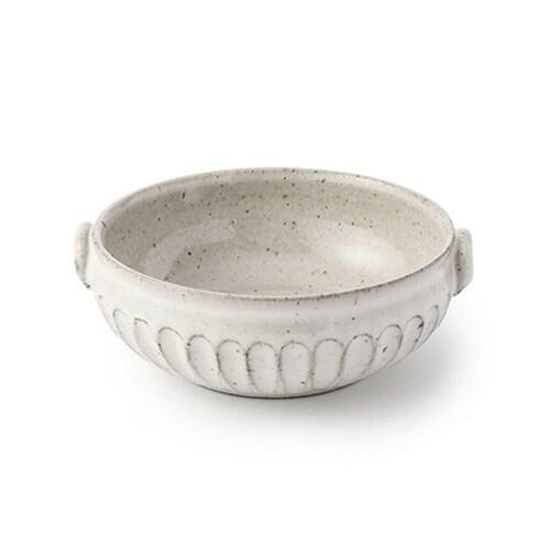 スープボウル 藤山窯 ココア太縞 和洋折衷 電子レンジ使用可 汁物 鍋 取り分け 爆買