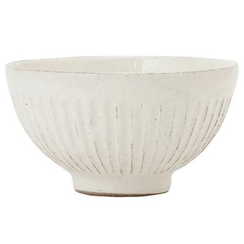 飯碗 L 粉引細鎬 藤山窯 とうざんがま 岐阜県（ボウル/丼/どんぶり/鉢/シリアルボウル/麺鉢/鉢...