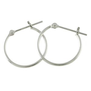 GARNI（ガルニ） クロッケリー フープ ピアス シルバー【いおき質店