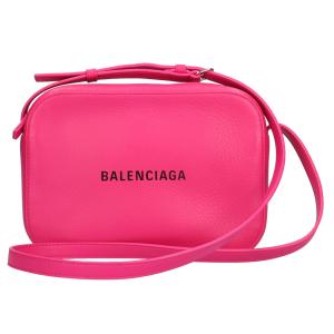 バレンシアガ BALENCIAGA エブリデイカメラバッグ ショルダーバッグ レザー ピンク レディース 中古 美品｜rk-y