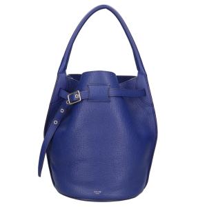 セリーヌ CELINE バゲット ショルダーバッグ レザー コバルト レディース 中古｜rk-y