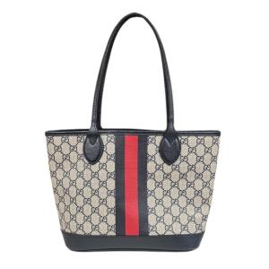グッチ スモールトート オフィディア ハンドバッグ GGスプリームキャンバス 726762 ベージュ レディース GUCCI 中古