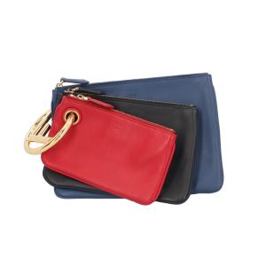 フェンディ トリプレット クラッチバッグ レザー 8BS001 A0NL 179 0059 マルチカラー レディース FENDI 中古｜rk-y