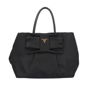 プラダ トートバッグ ナイロン BN1601 ブラック レディース PRADA 中古｜rk-y