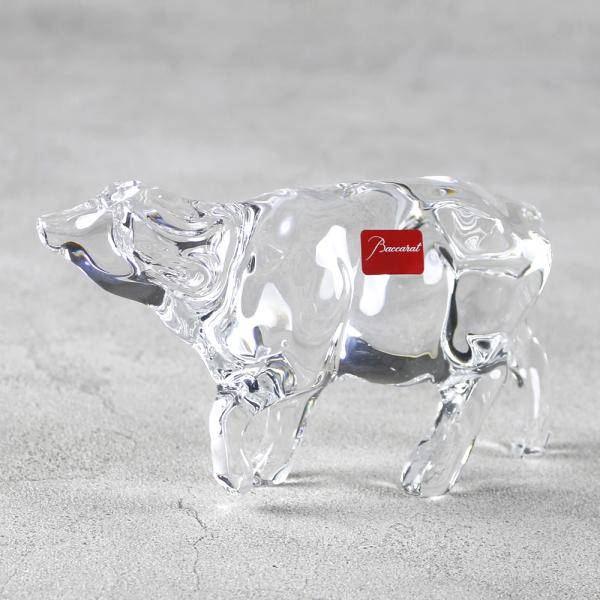バカラ 置物 クリスタル ユニセックス Baccarat 中古 美品