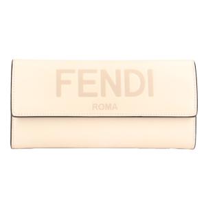 フェンディ FENDI コンチネンタル財布 長財布 レザー レディース 中古 美品